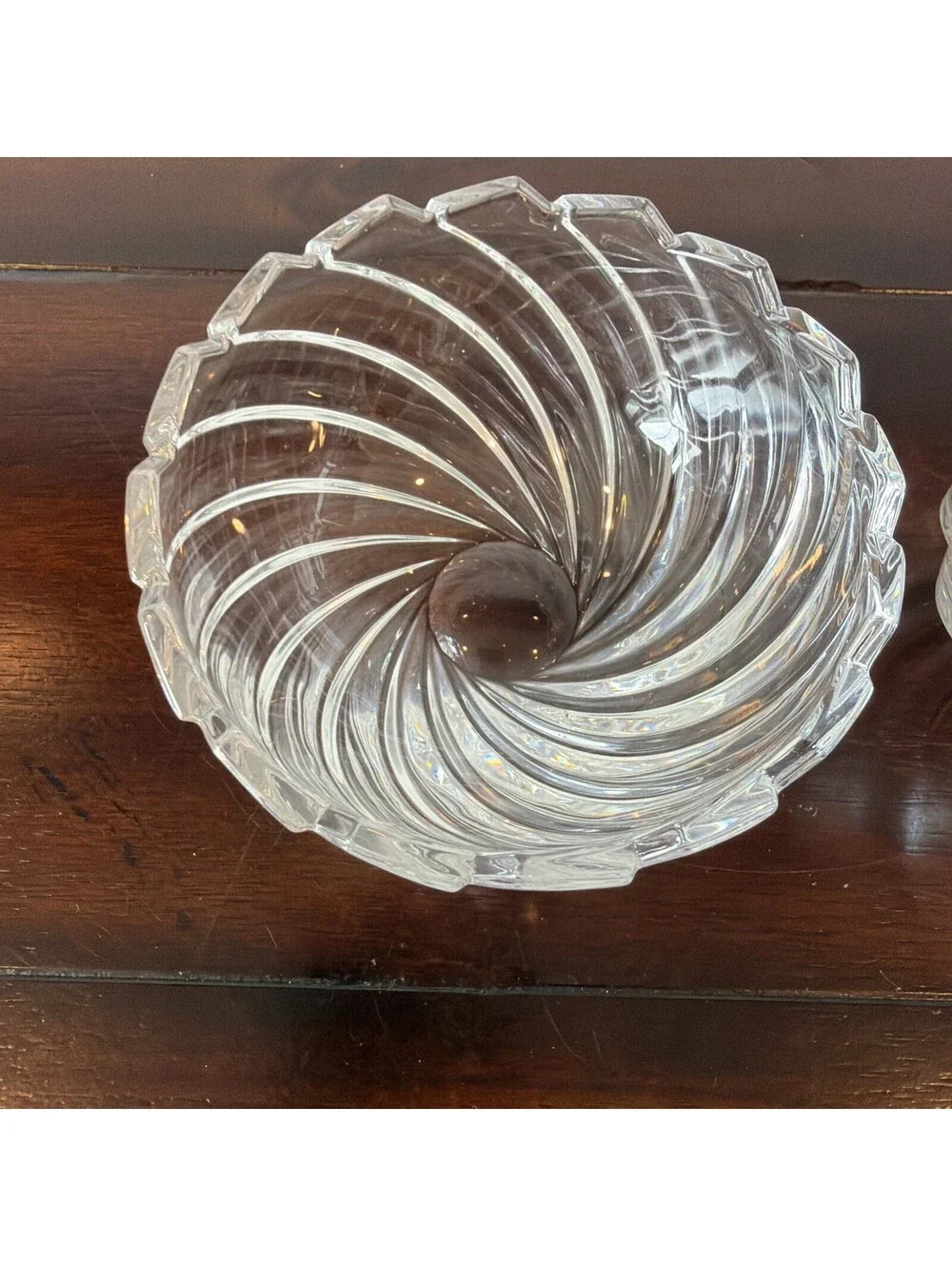 Vintage Swirled Small Bowls 5 inch Serving Bowls (2)
